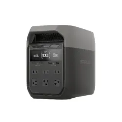 EcoFlow DELTA 3 – 1024Wh Estación de Energía Portátil 1800W AC (3600W Pico) | Carga Total en 56 Min | Batería LFP Expandible