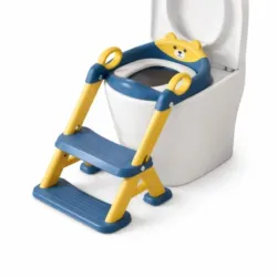 ESCALERA CON ASIENTO REDUCTOS DE INODORO INFANTIL