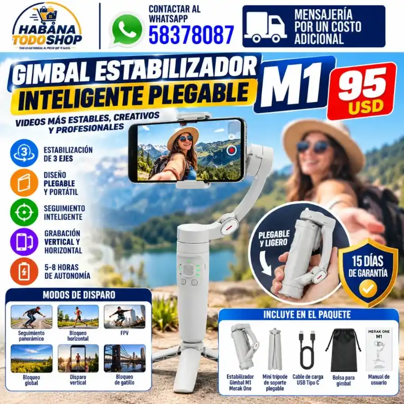 ESTABILIZADOR GIMBAL DE 3 EJES M1 (MERAK ONE)