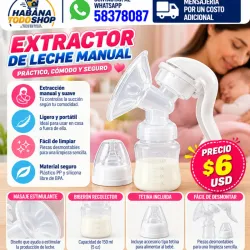 EXTRACTOR DE LECHE MANUAL