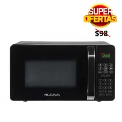 HORNO MICROONDAS MILEXUS 20L NEGRO