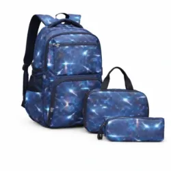 JUEGO DE MOCHILA CON LONCHERA Y CARTUCHERA Vista 1 de JUEGO DE MOCHILA CON LONCHERA Y CARTUCHERA JUEGO DE MOCHILA CON LONCHERA Y CARTUCHERA
