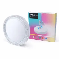 LÁMPARA LED DE TECHO CON BASE GIRATORIA