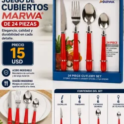 Juego de cubiertos marwa