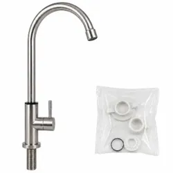LLAVE CUELLO DE GANSO TIRO RÁPIDO PARA FREGADERO