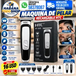 MAQUINA DE PELAR RECARGABLE HTC
