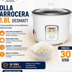 Olla Arrocera DESMATT de 1.8 litros