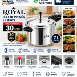 OLLA DE PRESION ROYAL DE 7 LITROS