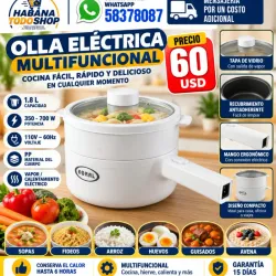 OLLA ELÉCTRICA MULTIFUNCIONAL KORAL