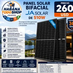 Panel Solar JA Solar DeepBlue 4.0 Pro de 510W Bifacial 