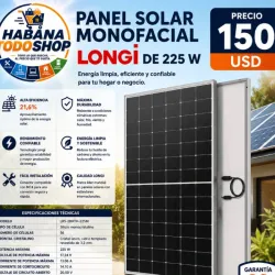 PANEL SOLAR LONGI 225W