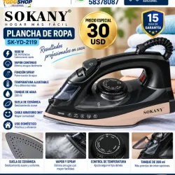 Plancha de Vapor SOKANY SK-YD-2119