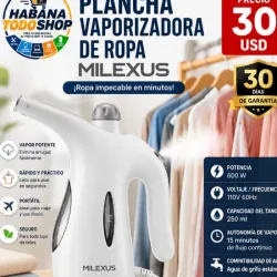 Plancha vaporizadora de ropa Milexus