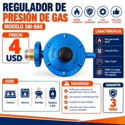REGULADOR DE PRESION DE GAS