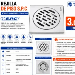 REJILLA DE PISO S.P.C.