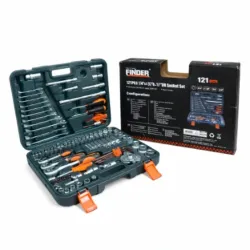 SET DE LLAVES DE 1/4",1/2",3/8",121PIEZAS