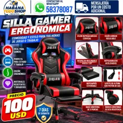 SILLA GAMER ERGONÓMICA