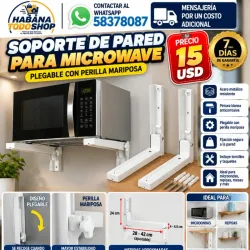 SOPORTE DE PARED PARA MICROONDAS