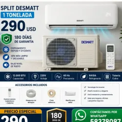 Split Desmatt de 1 Tonelada – KFR-35GWF/XB02