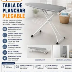 Tabla de planchar plegable