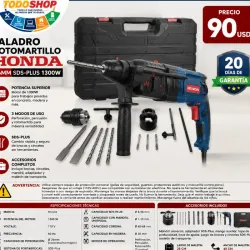 Taladro rotomartillo Honda 26MM SDS-Plus 1300W