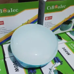 Lámpara recargable de 300W