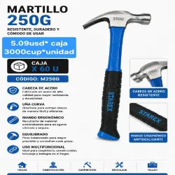 Martillo 250G
