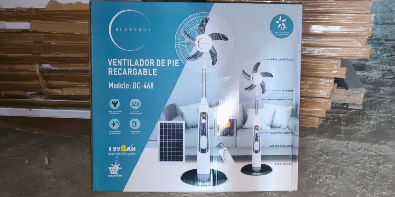 Ventilador recargable Rudenkov
