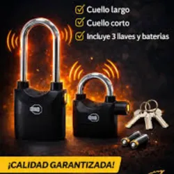 Candado con Alarma