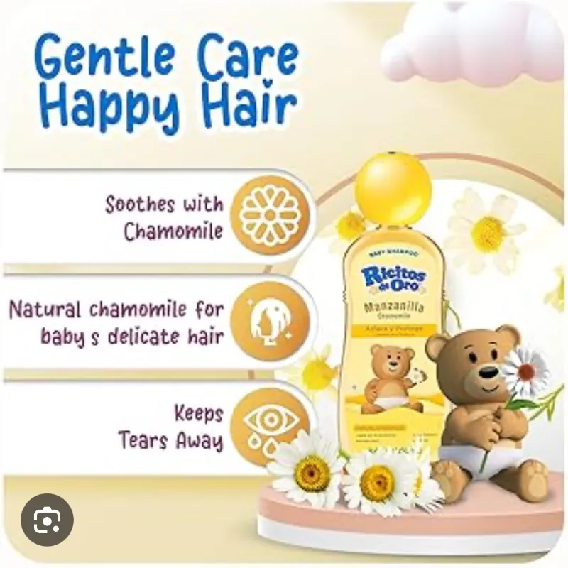 Juegos de Shampoo de Niño de Manzanilla 
