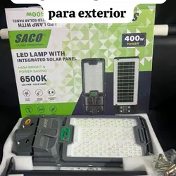 Lámpara Solar Led Para Exterior