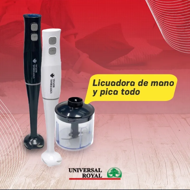 Licuadoras Manuales con Picatodo