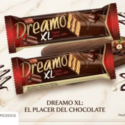 Panquesitos cubiertos de chocolate