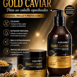 Champú y Mascarilla Capilar de Caviar ( pote y pomo de 500ml)