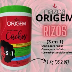 Crema de peinar 3 en 1 ORIGEN KACOS