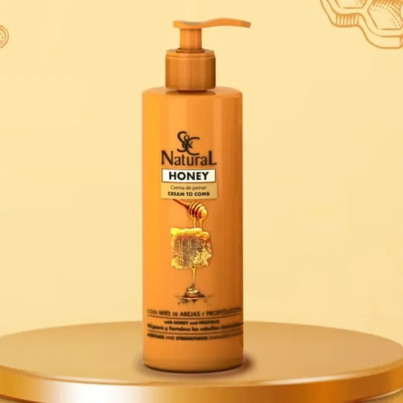 Crema de peinar HONEY de 400 ml