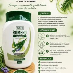 Crema de tratamiento capilar de Romero