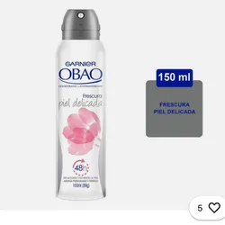 Garnier Obao frescura piel delicada desodorante spray 150 ml