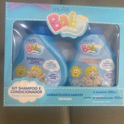 Shampoo y acondicionador para bebé 