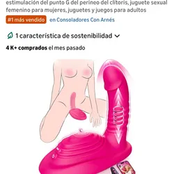 Consolador de empuje para montar a caballo