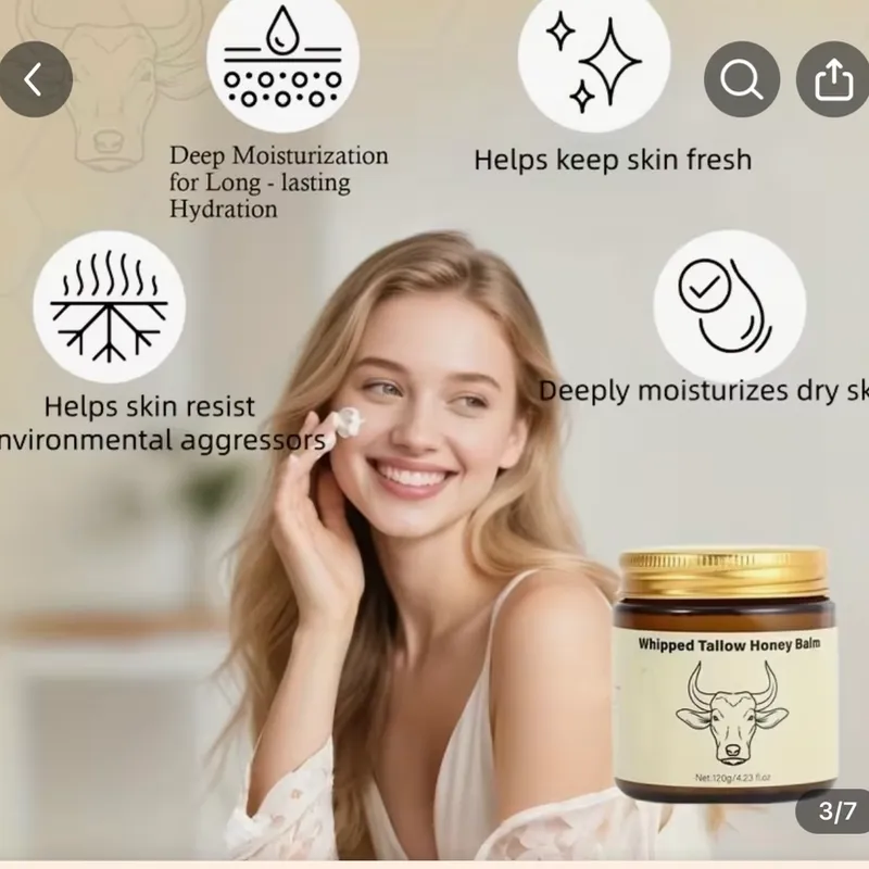 Crema de cebo de res