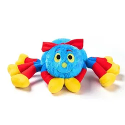 Lindo juguete de peluche de araña