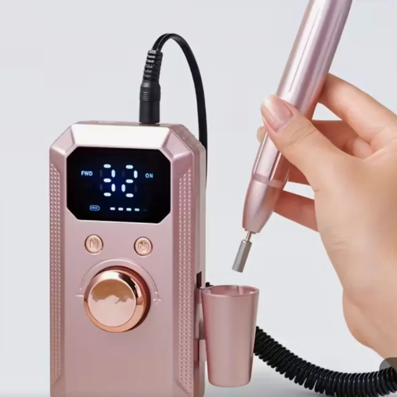 Máquina recargable para uñas