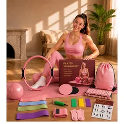 Nuevo kit de pilates para entrenamientos en casa de mujeres