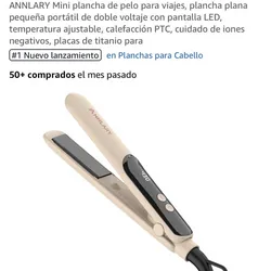 Plancha para el cabello