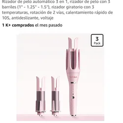 Rizador de pelo automático 3 en 1