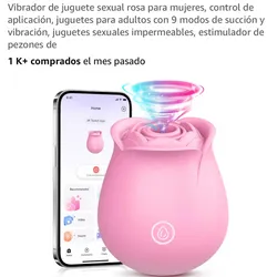 Vibrador de juguete sexual rosa para mujeres