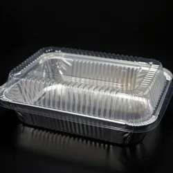 Bandeja de Aluminio con Tapa (64onz)