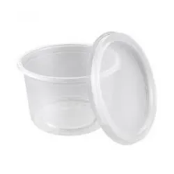 Envase Circular con Tapa 500ml