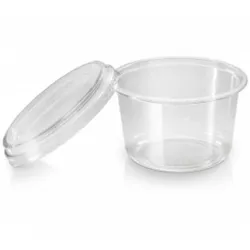 Envase Circular con Tapa 8oz